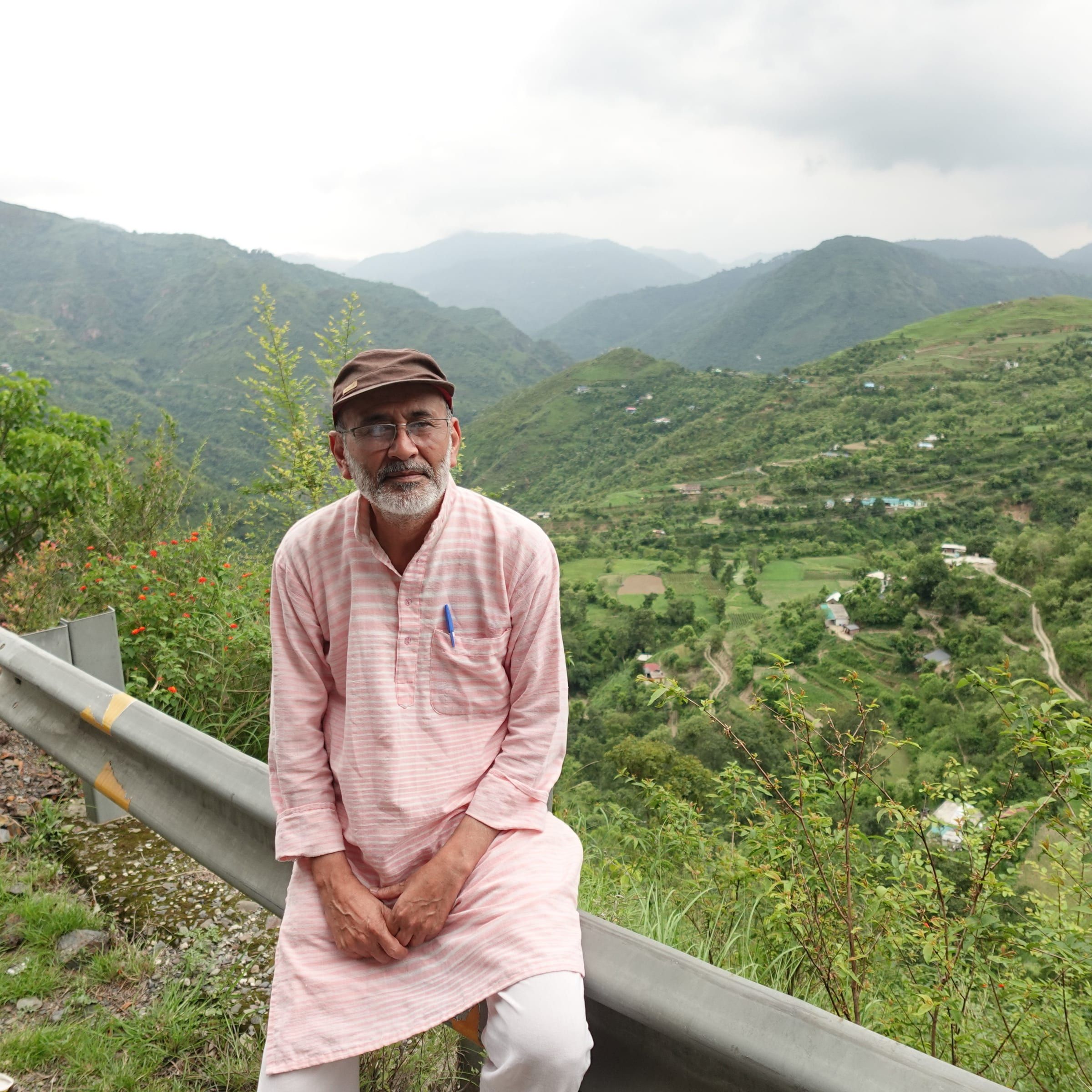 Near Rajgarh in Himachal Pradesh (India).